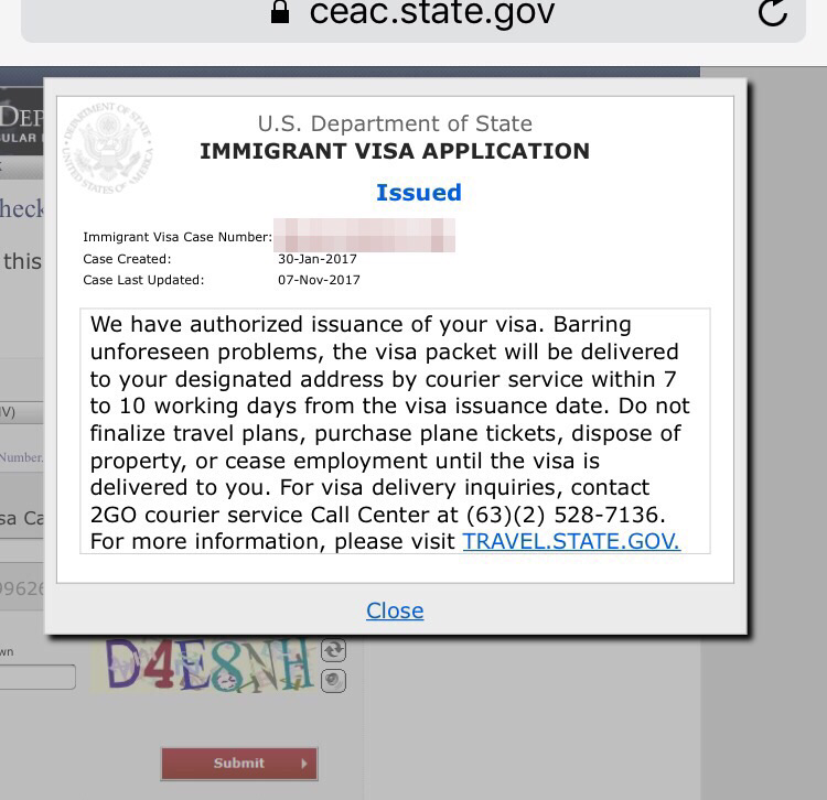 us visa status check by passport number