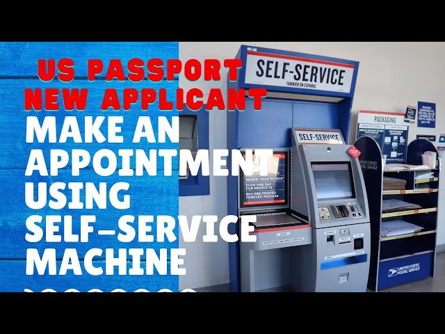 usps passport appointment status