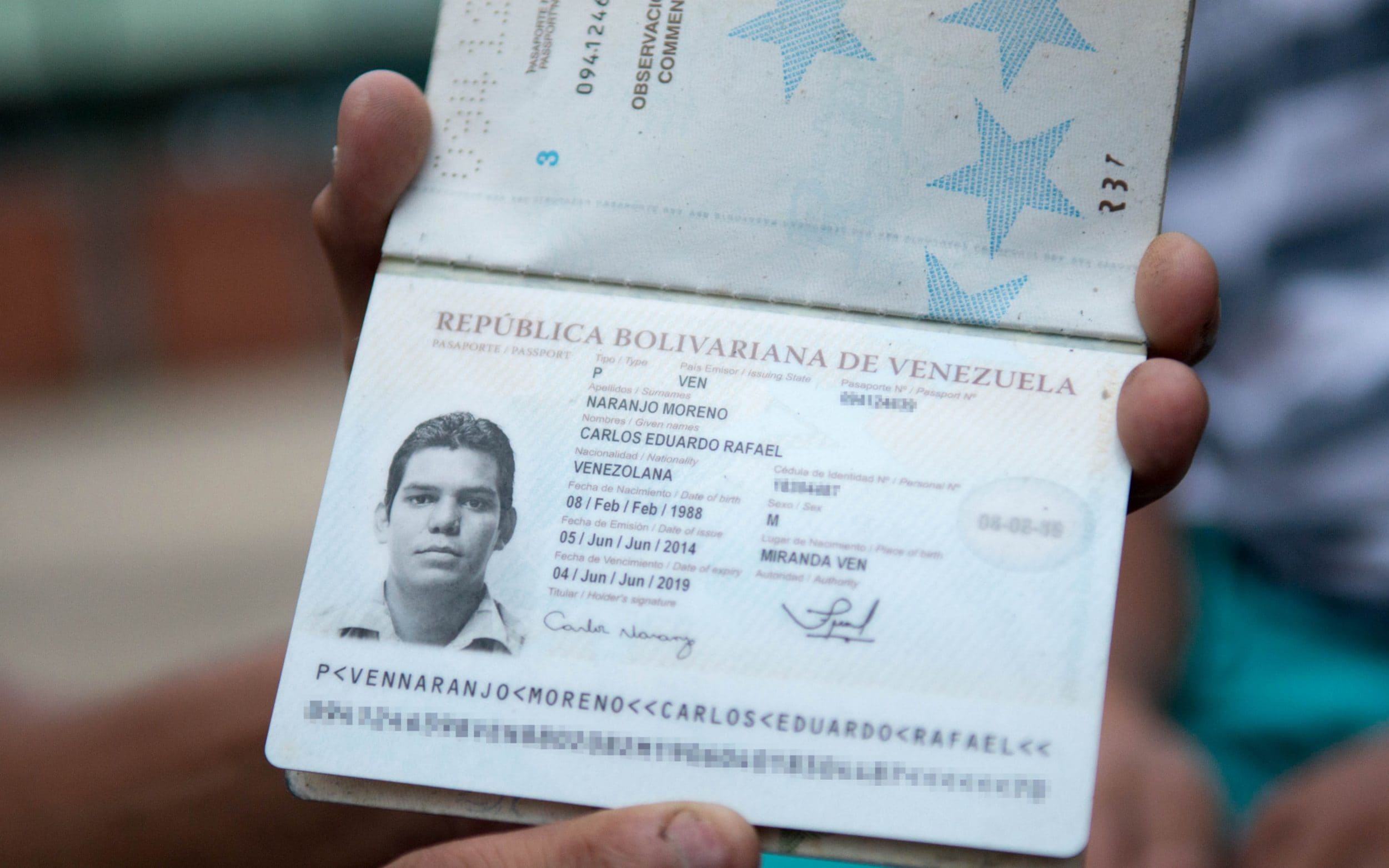 venezuela passport