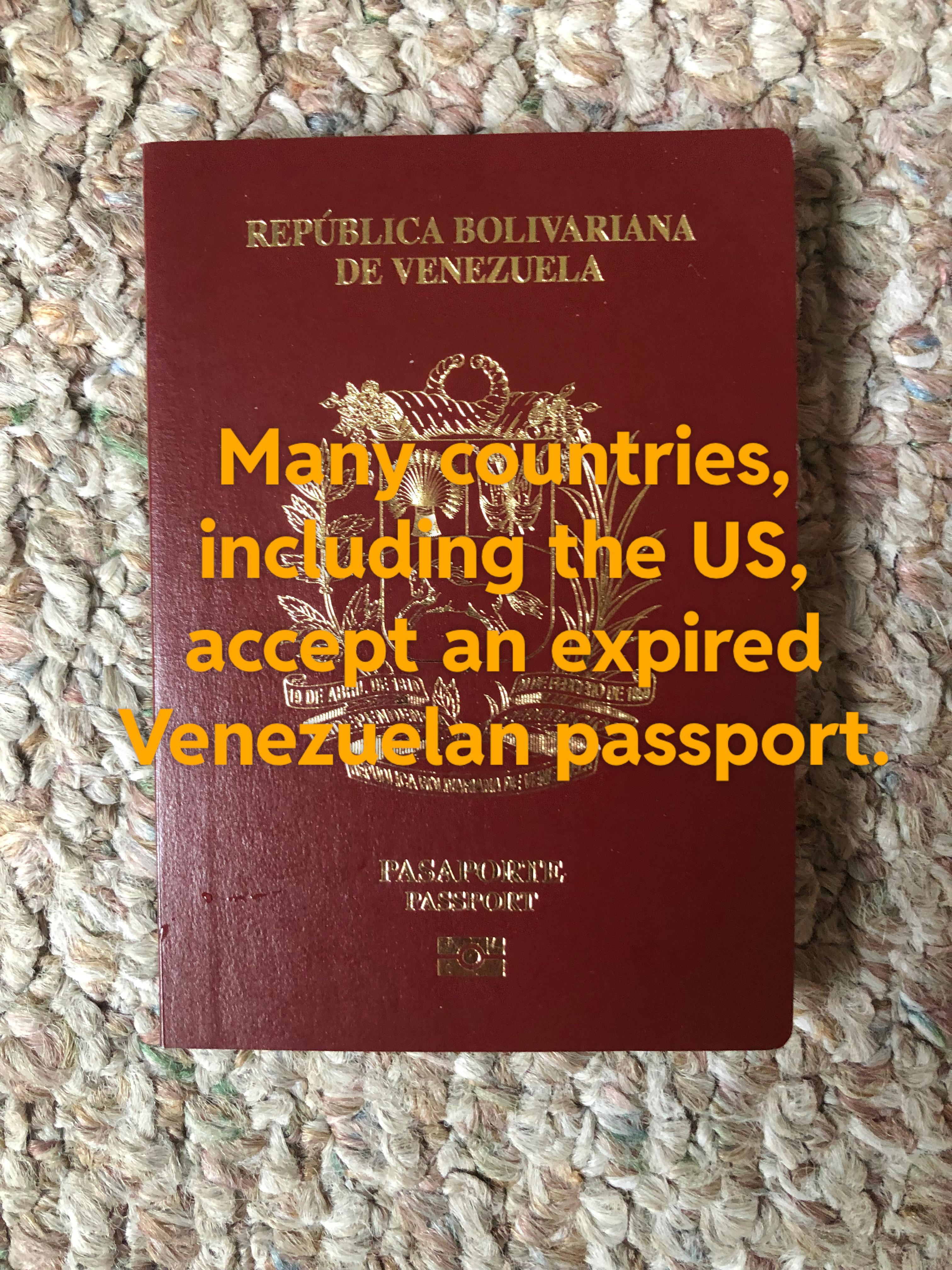 venezuelan passport renewal