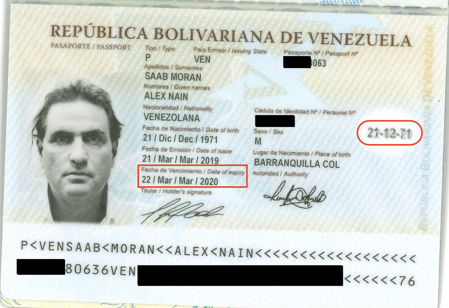 venezuelan passport