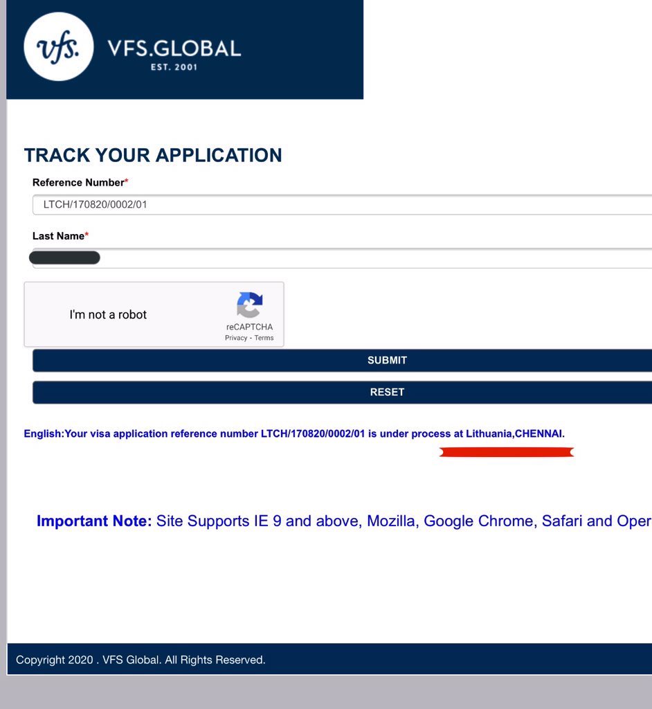 vfs global tracking passport