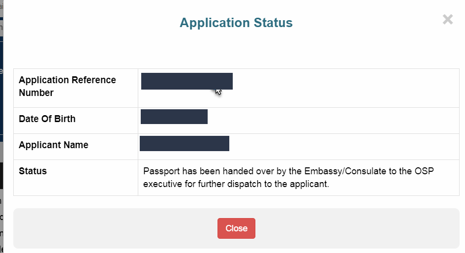 vfsglobal passport tracking