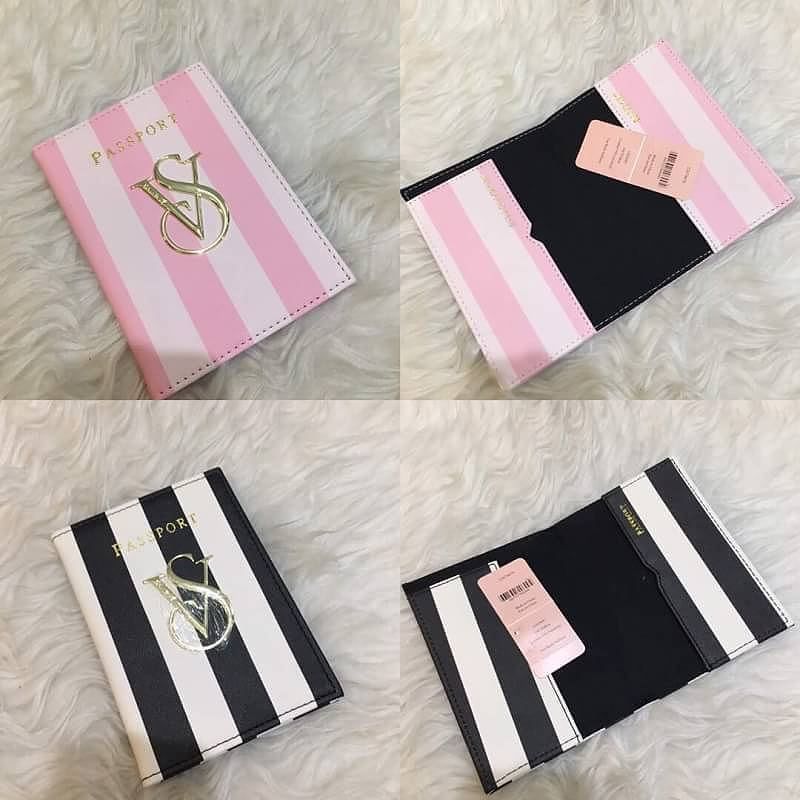 victoria's secret pink passport holder