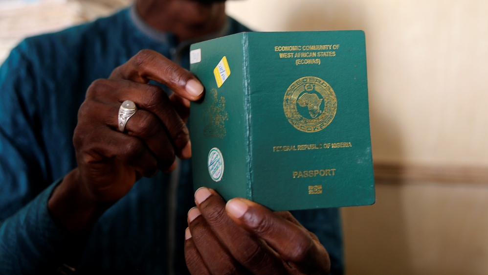 visa free countries to nigeria passport