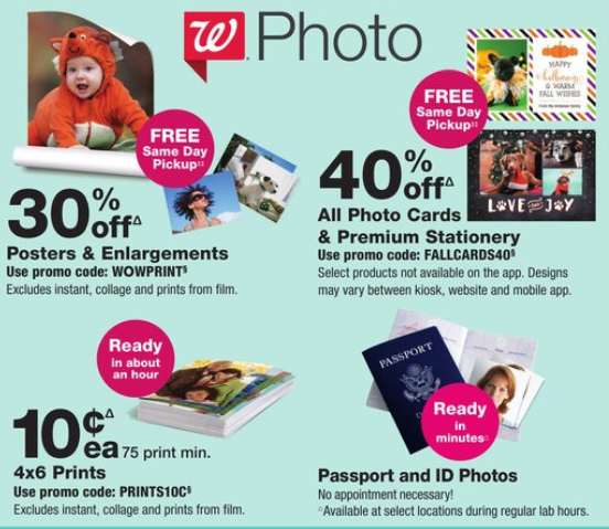 walgreen passport photo coupon