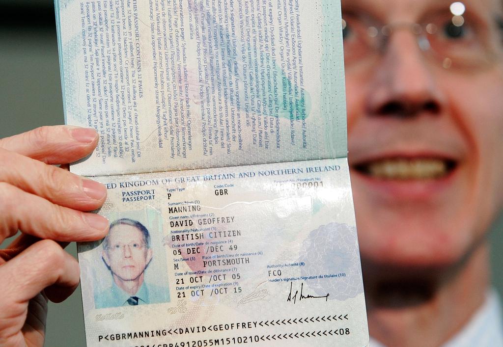 water damaged passport