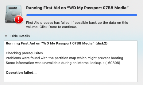 wd passport drive not showing up