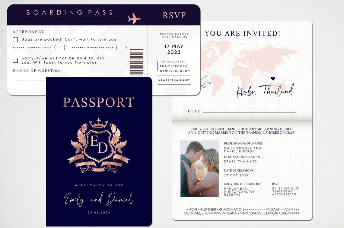 wedding passport