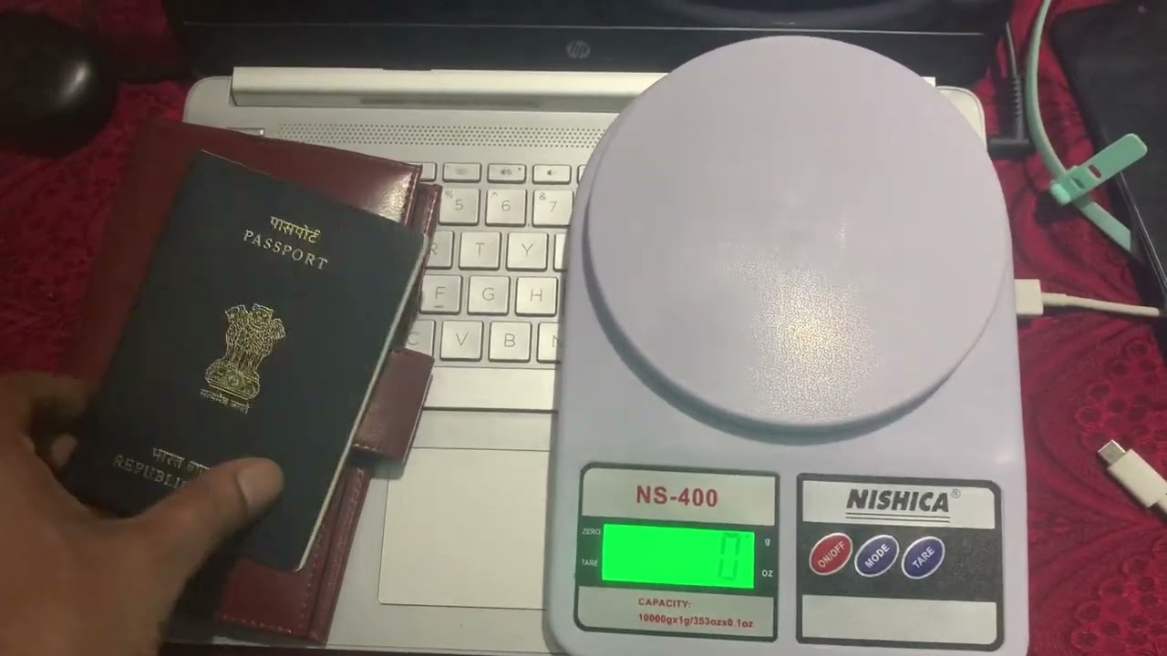 weight of a passport