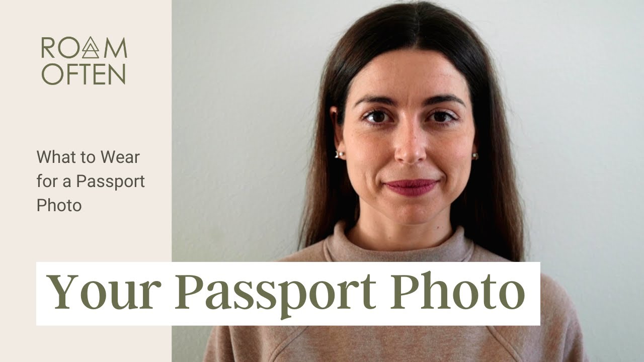 what color shirt to wear for passport photo