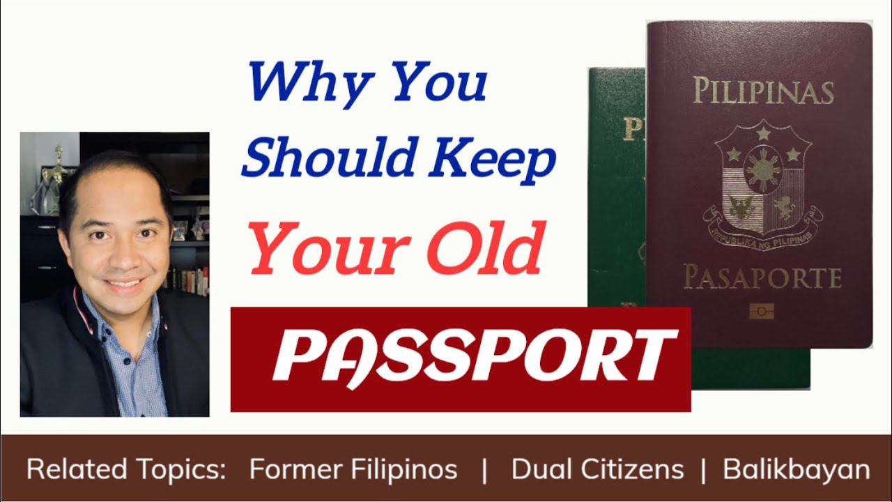 what do you do with an old passport