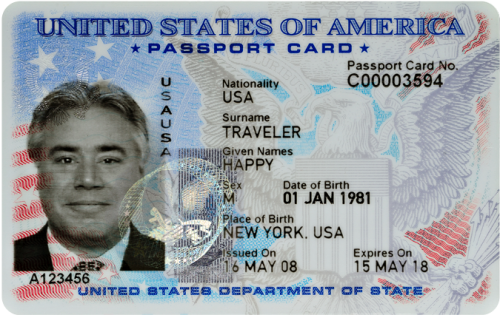 what does a us passport look like