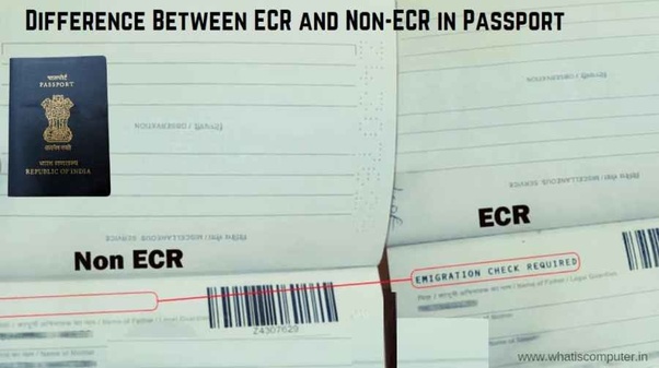 what ecr in passport