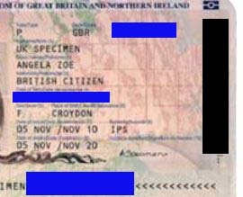 what info is on a passport