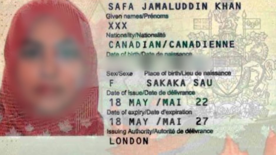 what is a given name on a passport