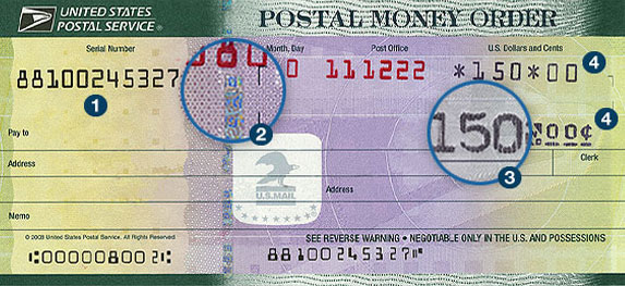 what is a money order for passport