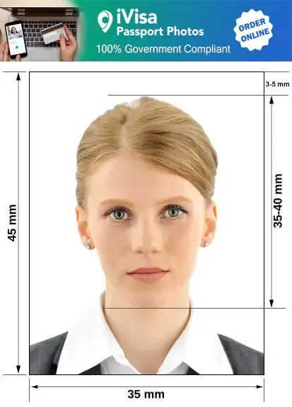 what is a passport size photo