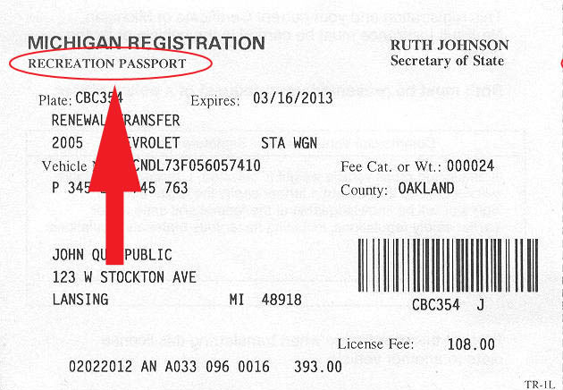 what is a recreational passport