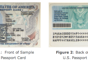 what is the barcode page of a us passport