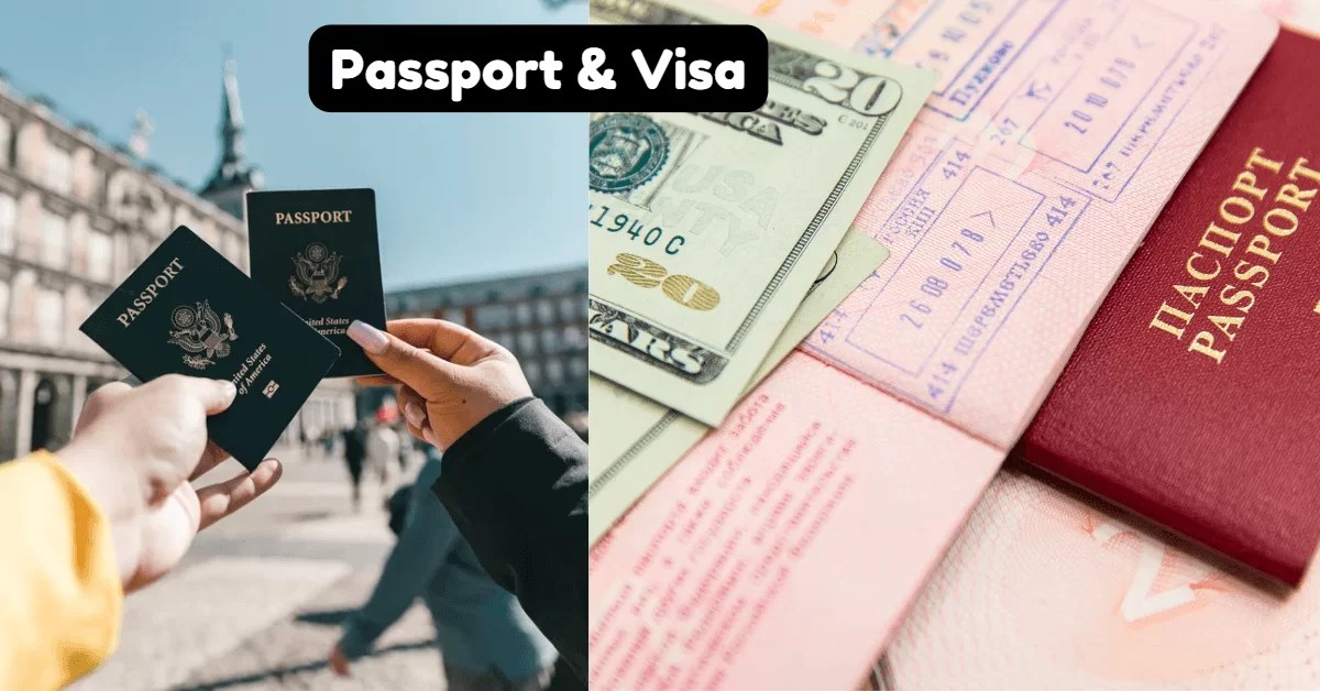 what is the difference between a visa and a passport