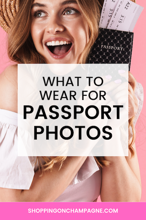 what to wear for passport photo woman