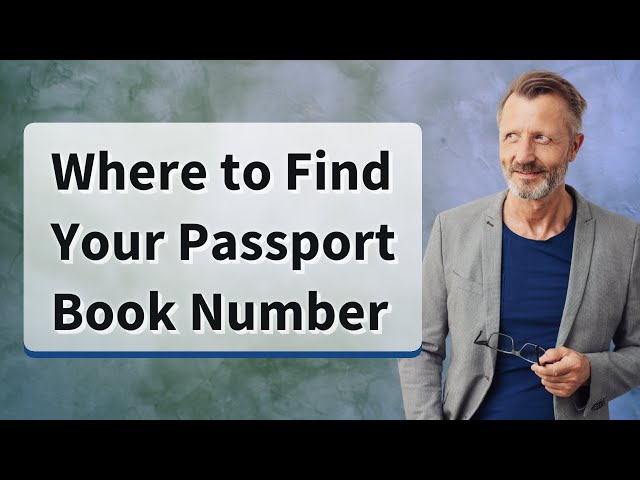 where is the book number on your passport