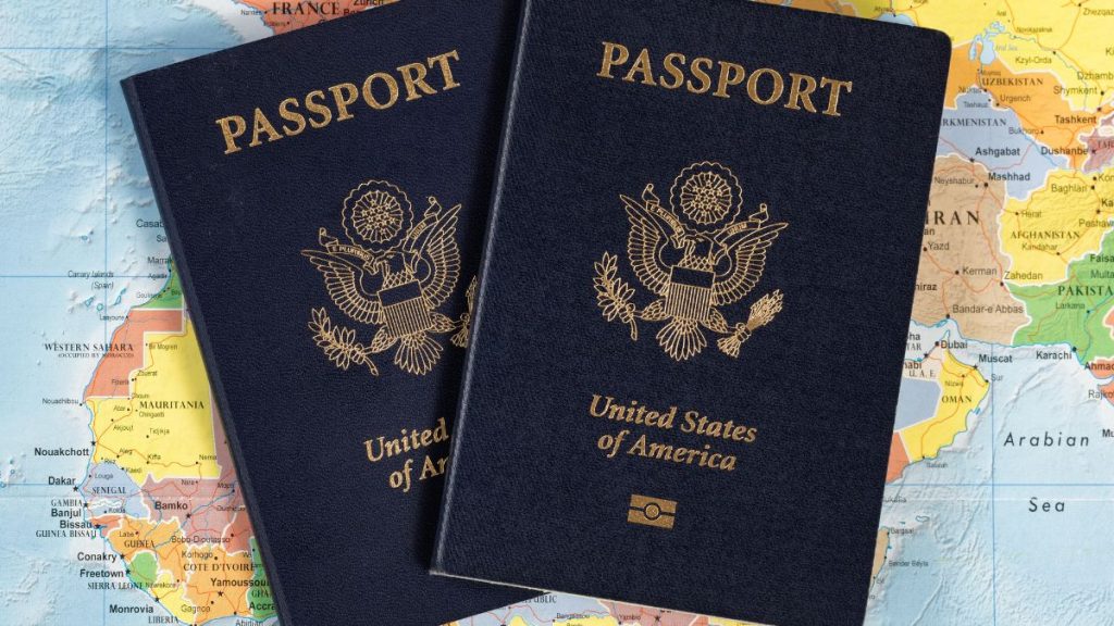 where is the passport book number on a us passport