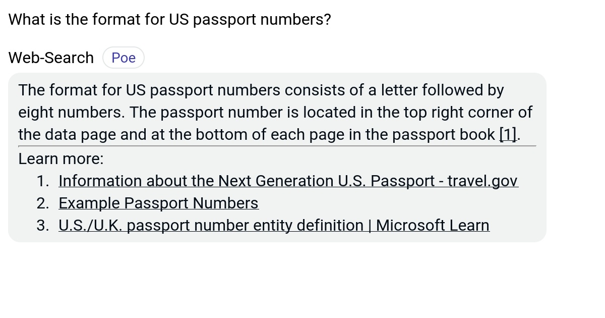 where passport number is located