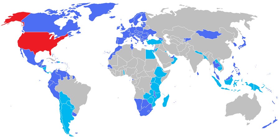 where to go without passport