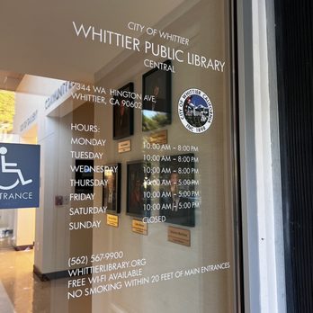 whittier library passport