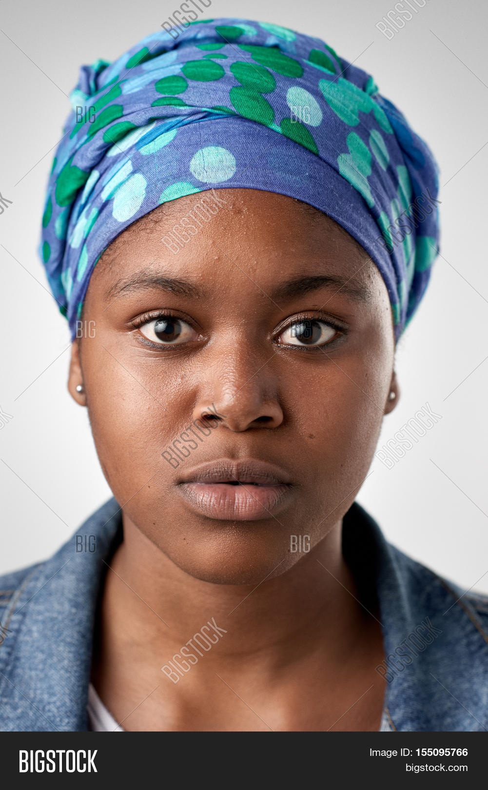 woman passport photo