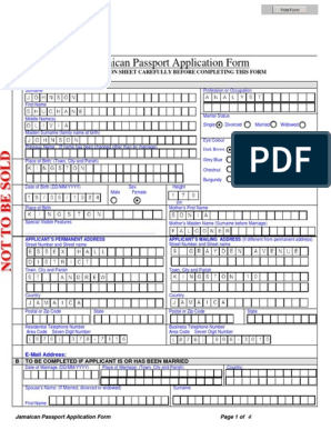 www.pica.gov.jm passport form