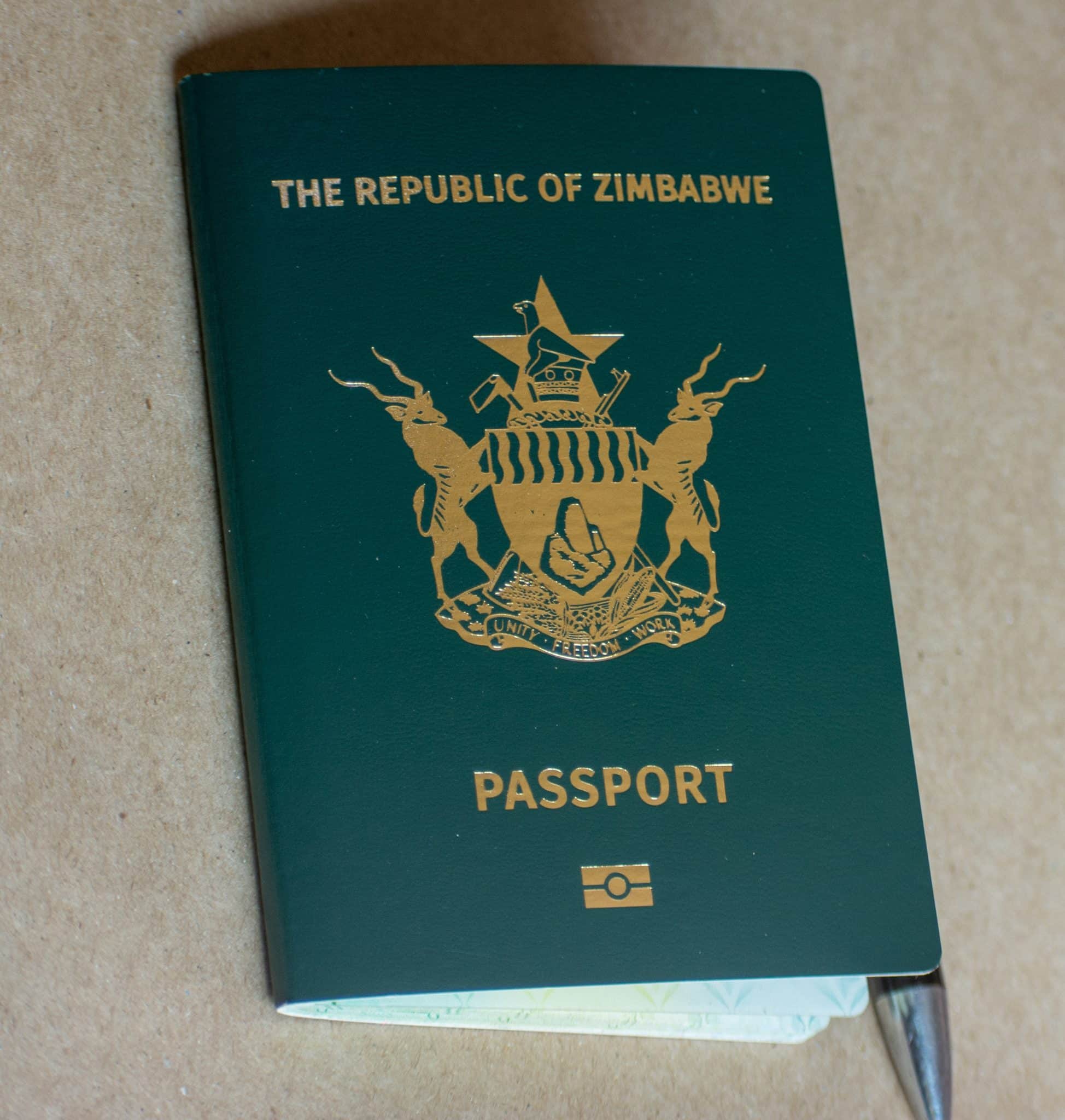 zimbabwe passport